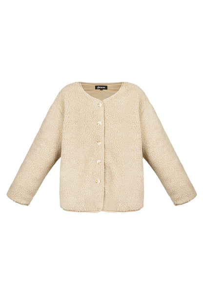 Elegant Fall/Winter Woven Jacket - Comfort & Style