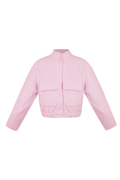 Stylish Fall/Winter Woven Jacket for Women