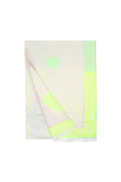 Elegant Multicolor Summer Scarf in Soft Viscose