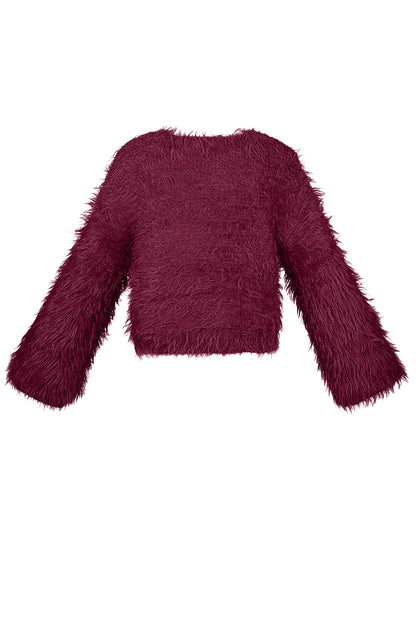 Cozy Acrylic Knit Sweater for Fall/Winter