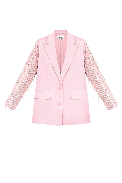 Stylish Pink, Red, Black Ladies' Suit Set