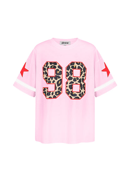 Soft Cotton T-Shirts for Women in Pink, Red & White