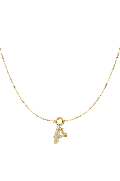 Elegant 14K Gold Plated Pendant Necklace for Women