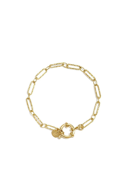 Armband met frontsluiting en wisselende schakels