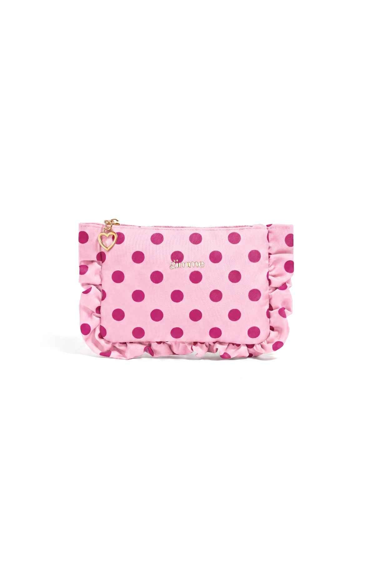 Make-up tasjes met stippen, eenvoudig, polyester, dagelijkse accessoires