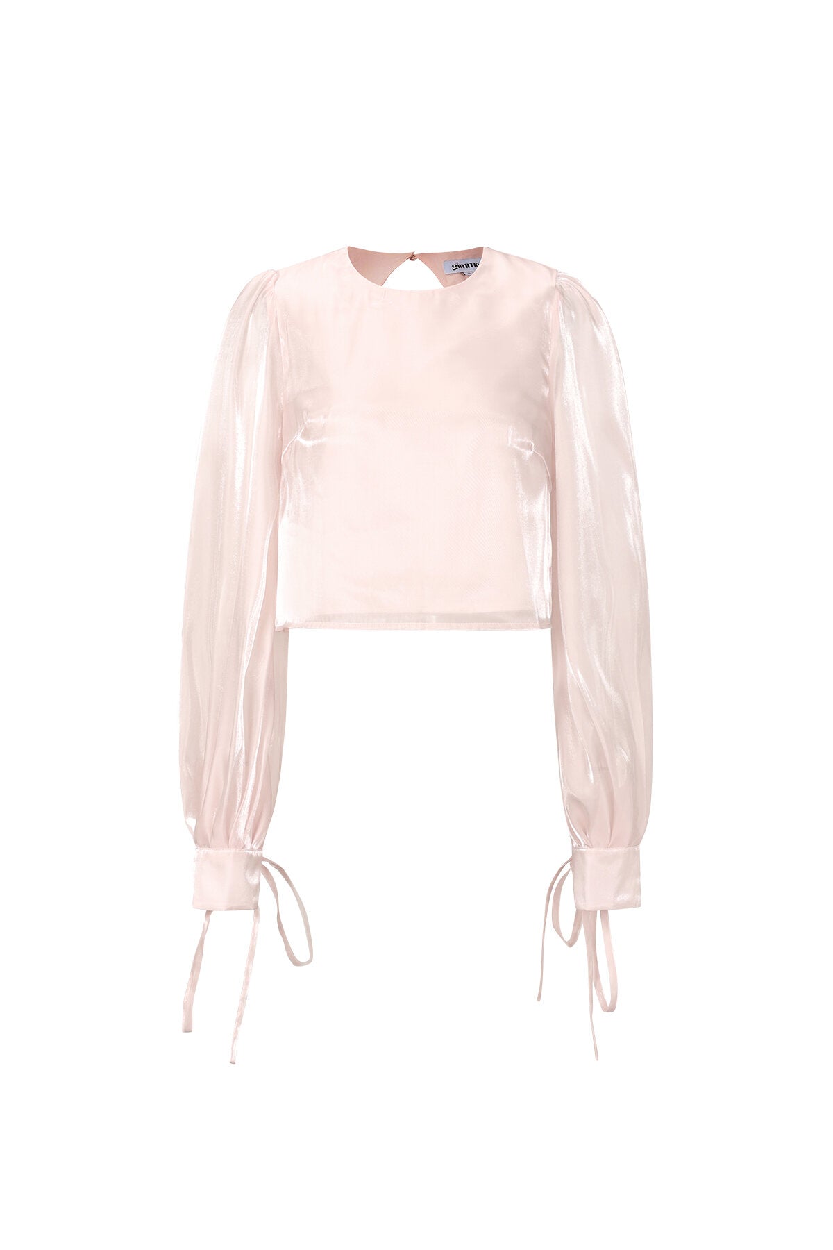 Glanzende parelblouse