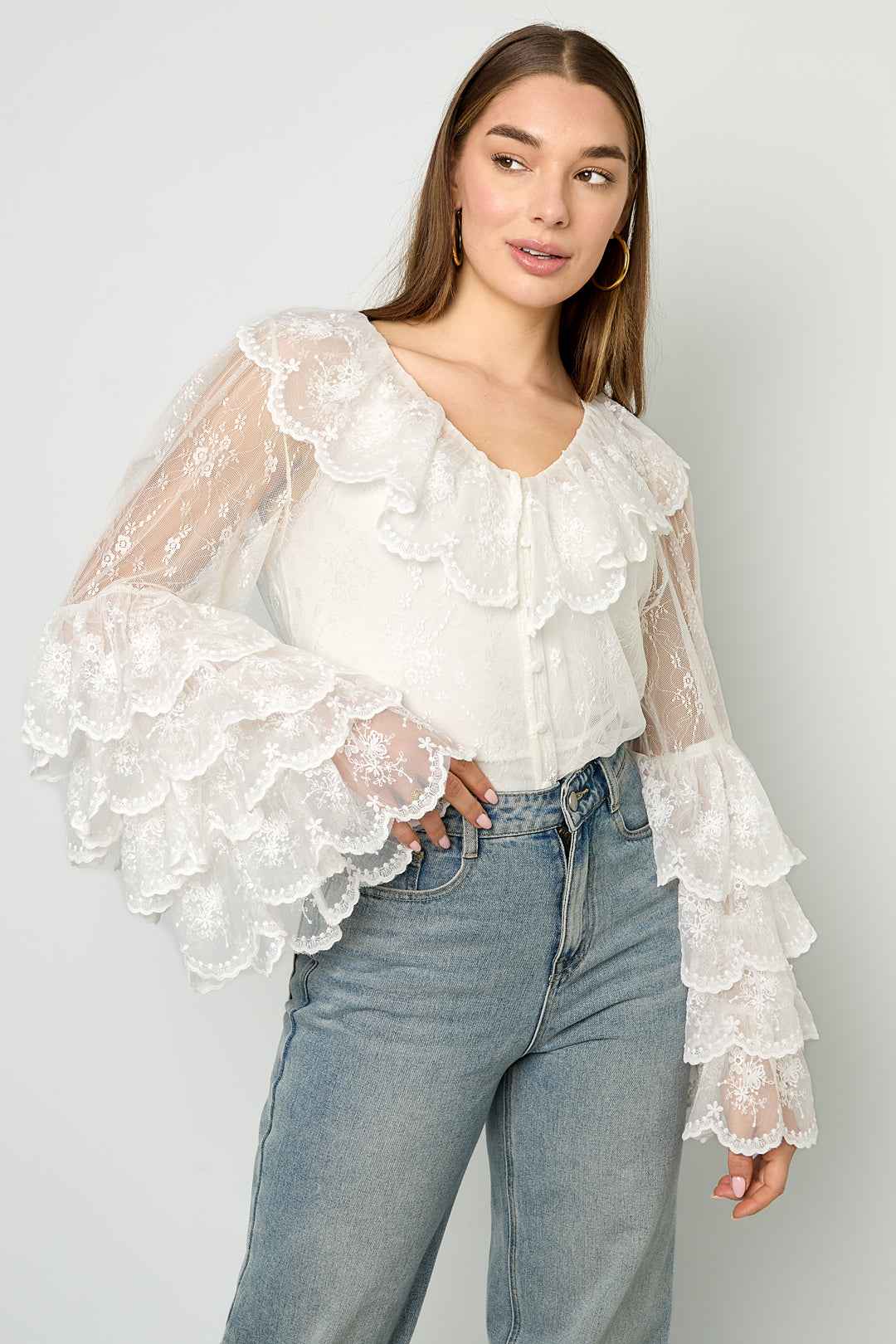 De charmante blouse