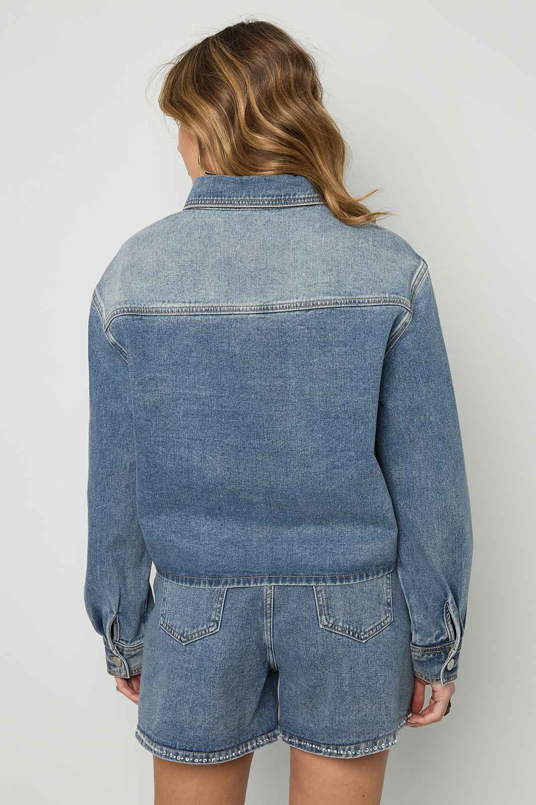Strass denimjas