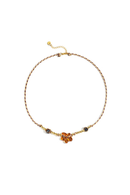 Elegant Beaded Short Necklace for Women, Perfect Fall/Winter Accessory