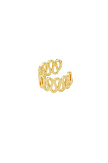 Elegant Irregular Shaped Ear Cuff - All Fit, Simple & Stylish