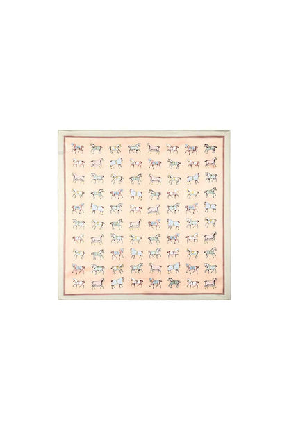 Zomersjaals met dierenprint, dagelijkse accessoires van polyester.