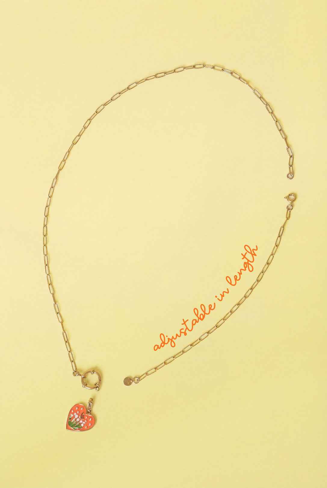 2-in-1 ketting en armband met ovale schakels