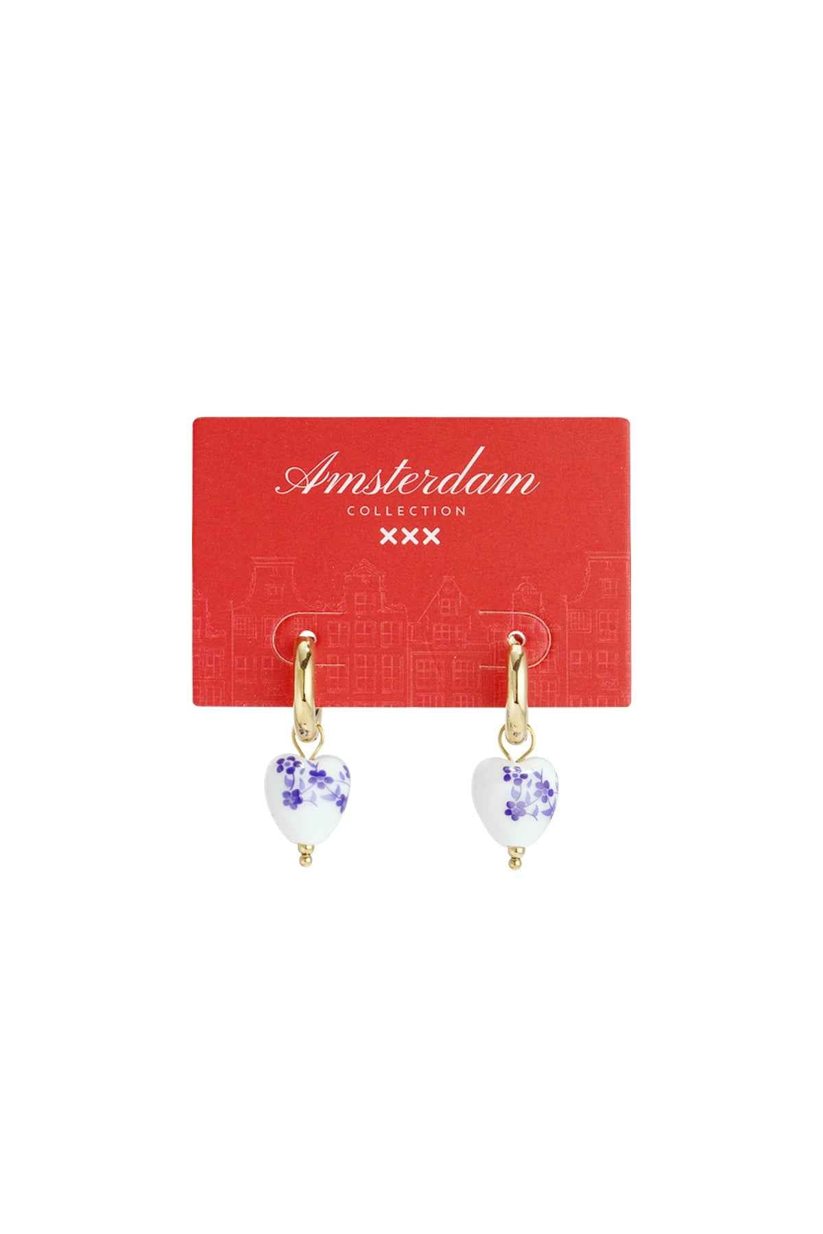 Ceramics Drop Earrings Flower Casual Daily Simple Series Women's jewelry