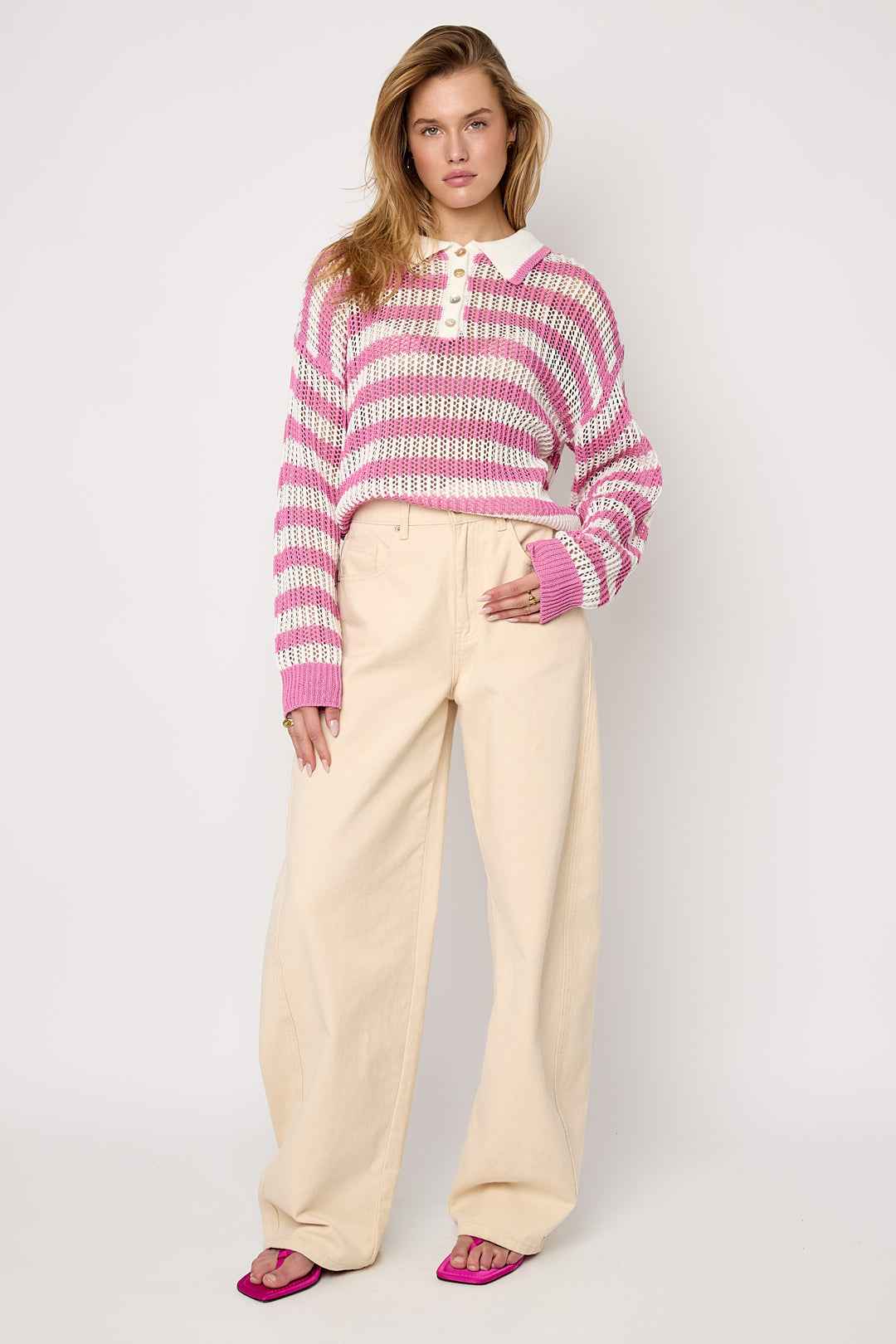Polo Top Gebreide Kleding