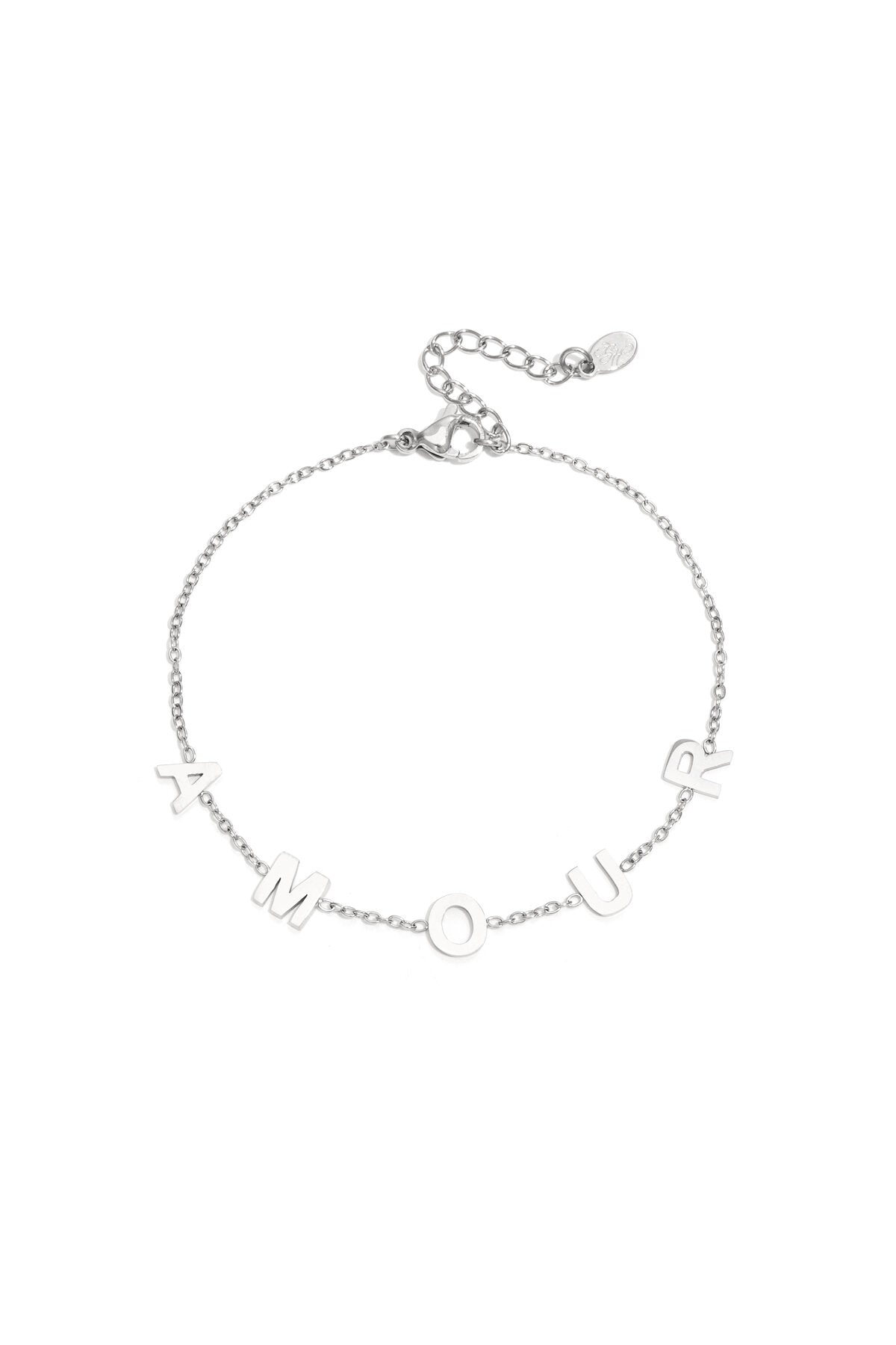 Armband amour chunky letters