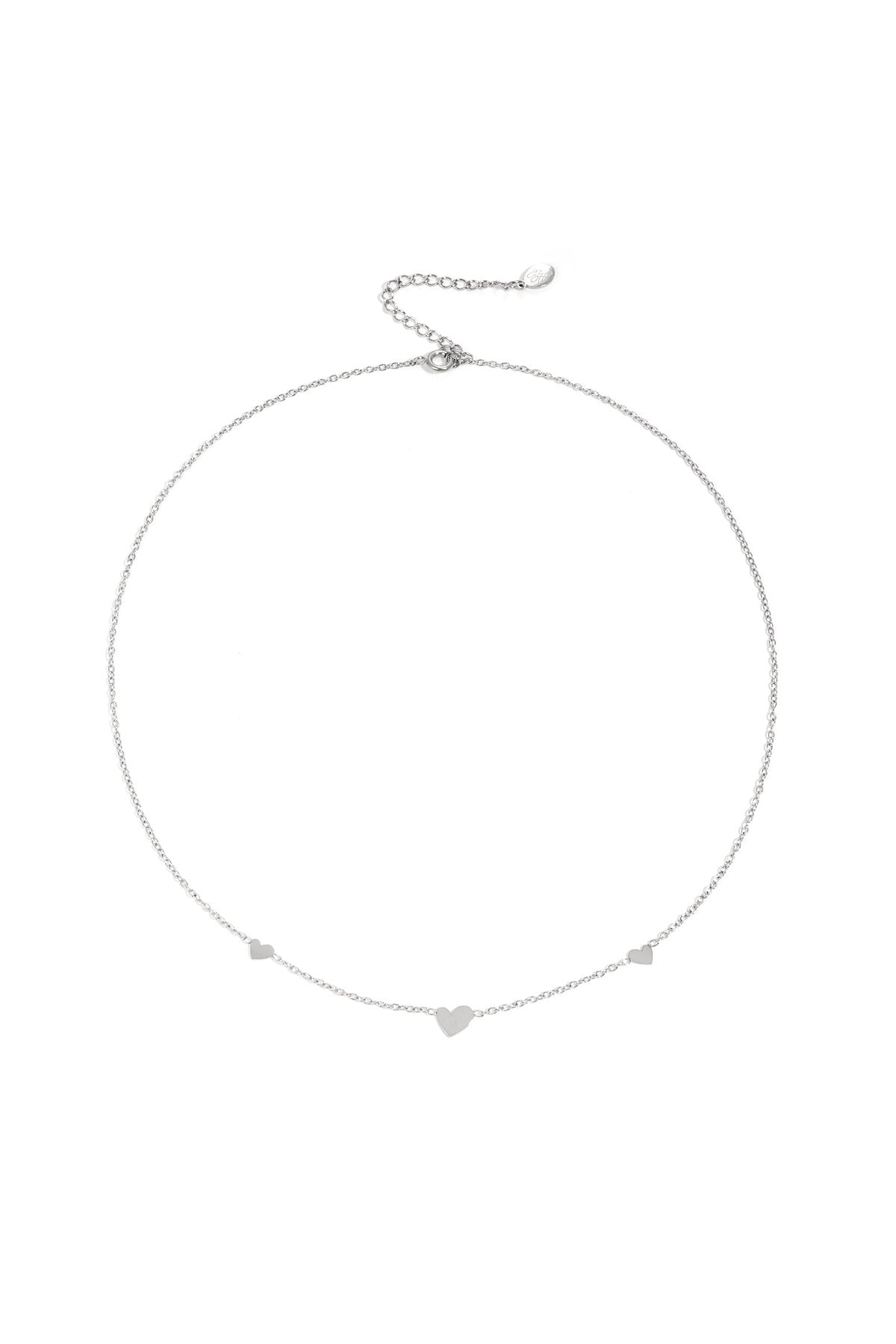 klasssieke ketting met hartjes