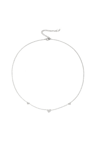 klasssieke ketting met hartjes
