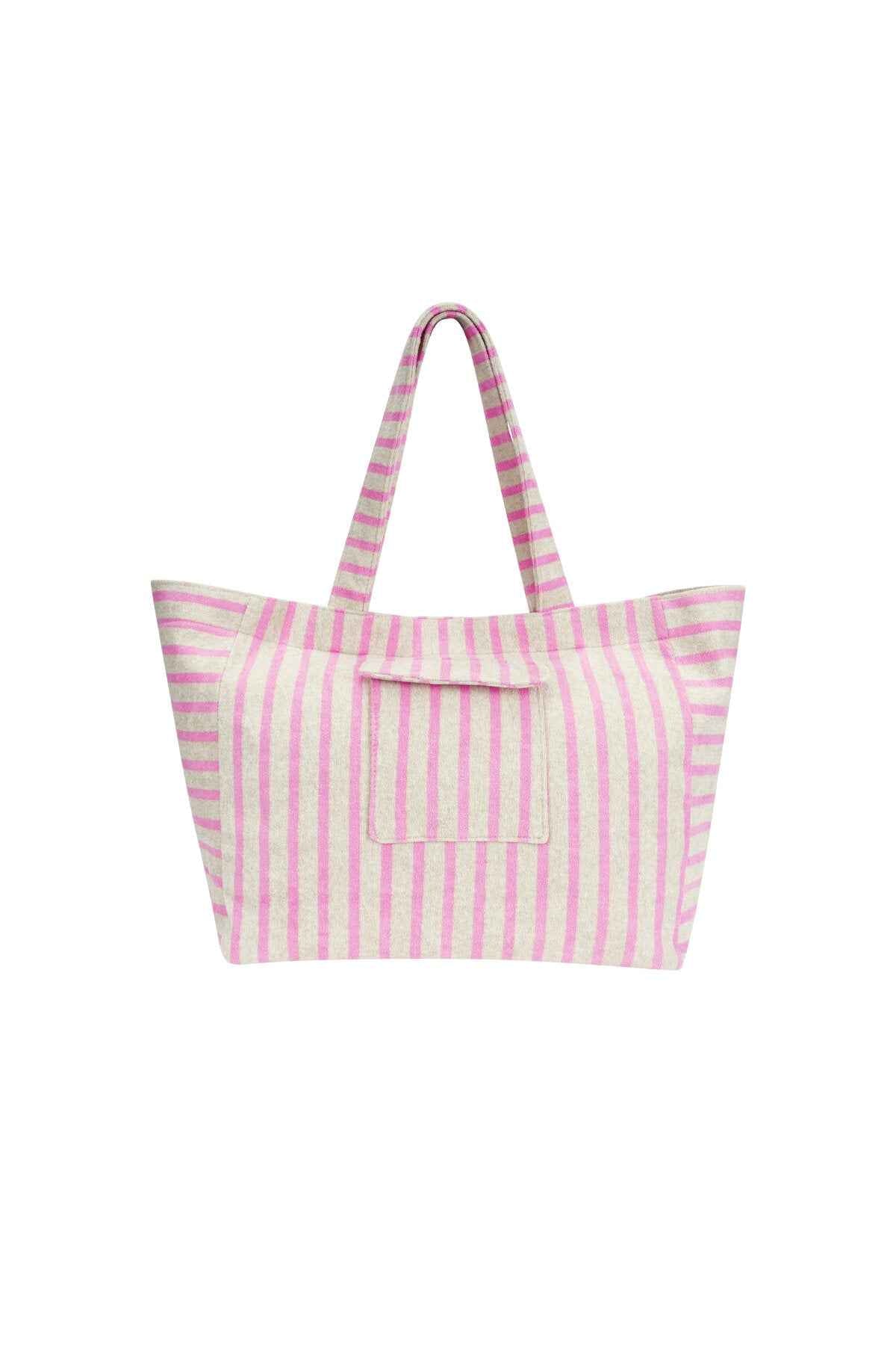 Shoppertassen Strip Casual Polyester Dagelijkse Accessoires