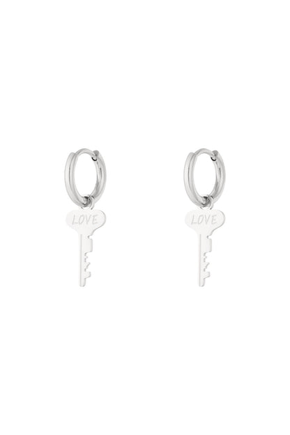 Stylish Stainless Steel Drop Earrings for Everyday Wear