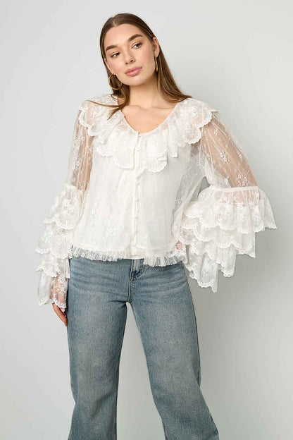 De charmante blouse