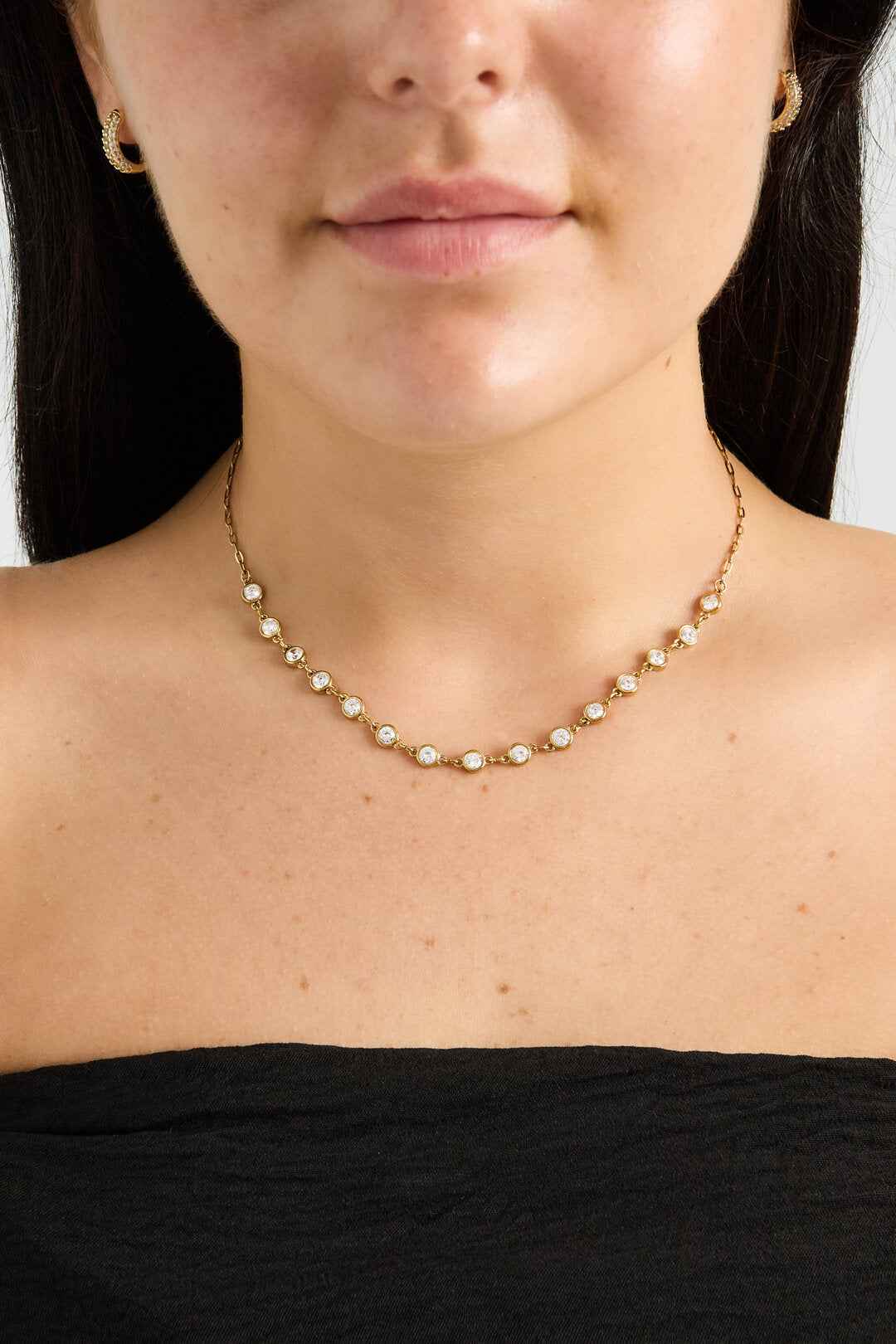 Elegant Geometric Chain Necklace for Women