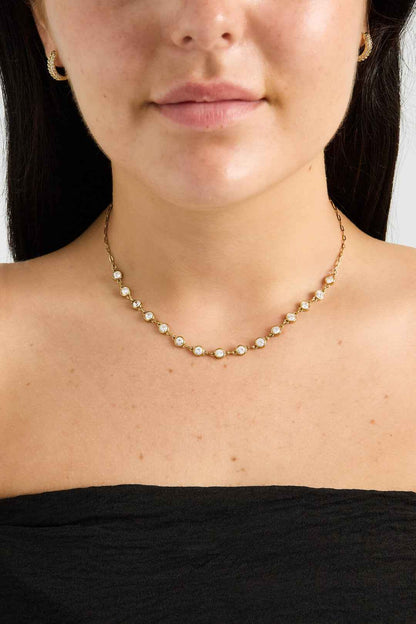 Elegant Geometric Chain Necklace for Women