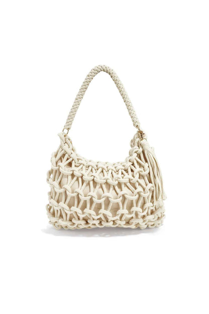 Strandtassen Effen Kleur Vakantie Katoen Vakantie/Strandaccessoires
