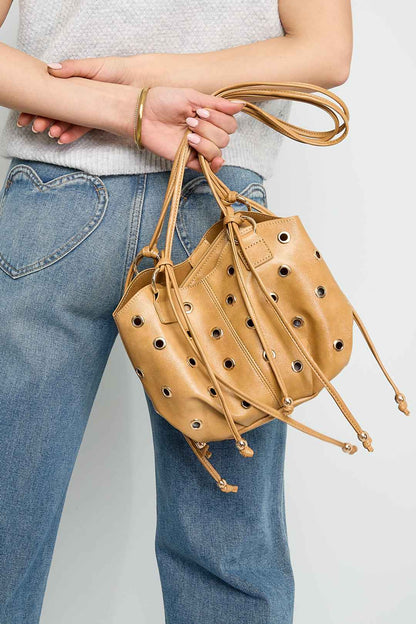 Shoulder Bags Solid Color Casual PU Daily Accessories
