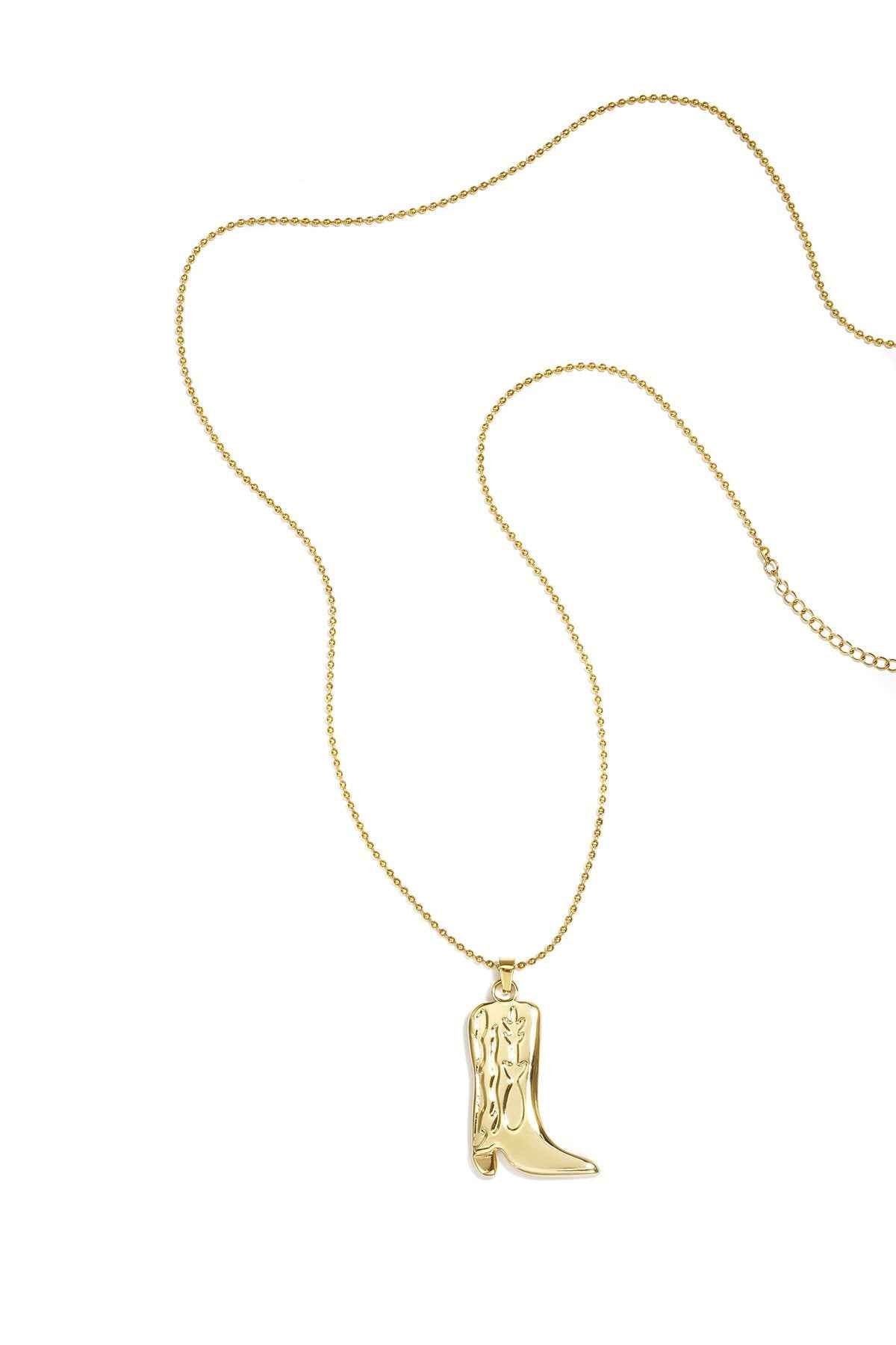 Elegant Gold-Color Long Necklace for Casual Wear