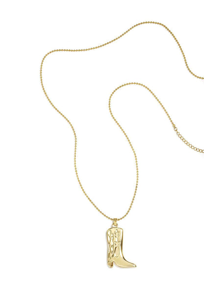 Elegant Gold-Color Long Necklace for Casual Wear