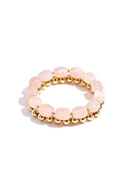 Chic Stainless Steel Beaded Bracelets for Women