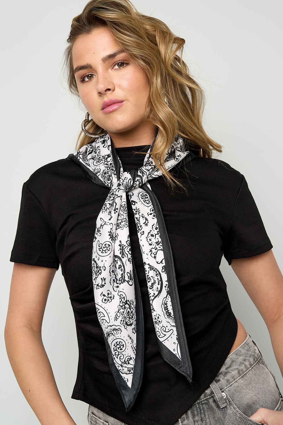 Summer scarves mixed color Retro Polyester Daily Accessories