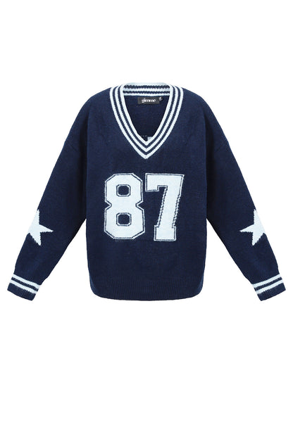 Gimme Cozy Color Clash Knit Sweaters for Fall/Winter