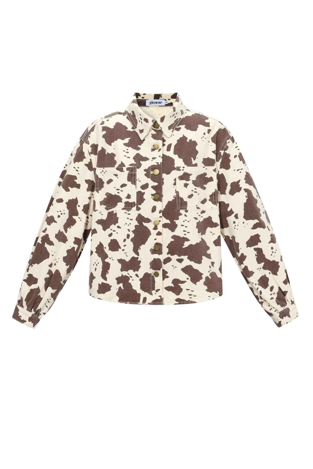 de cowgirl & dol op luipaardprint jeans