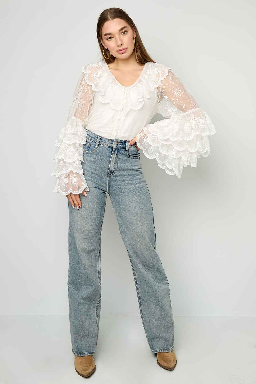 De charmante blouse