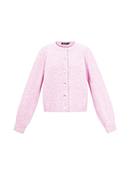 Gebreide Polyestervezel Vrouwen Cardigan Casual Solide Kleur Herfst/Winter