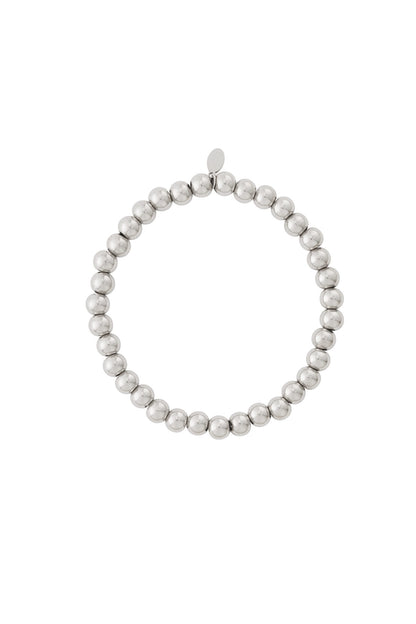 Elegant Beaded Bracelets for Women - Silver & Gold