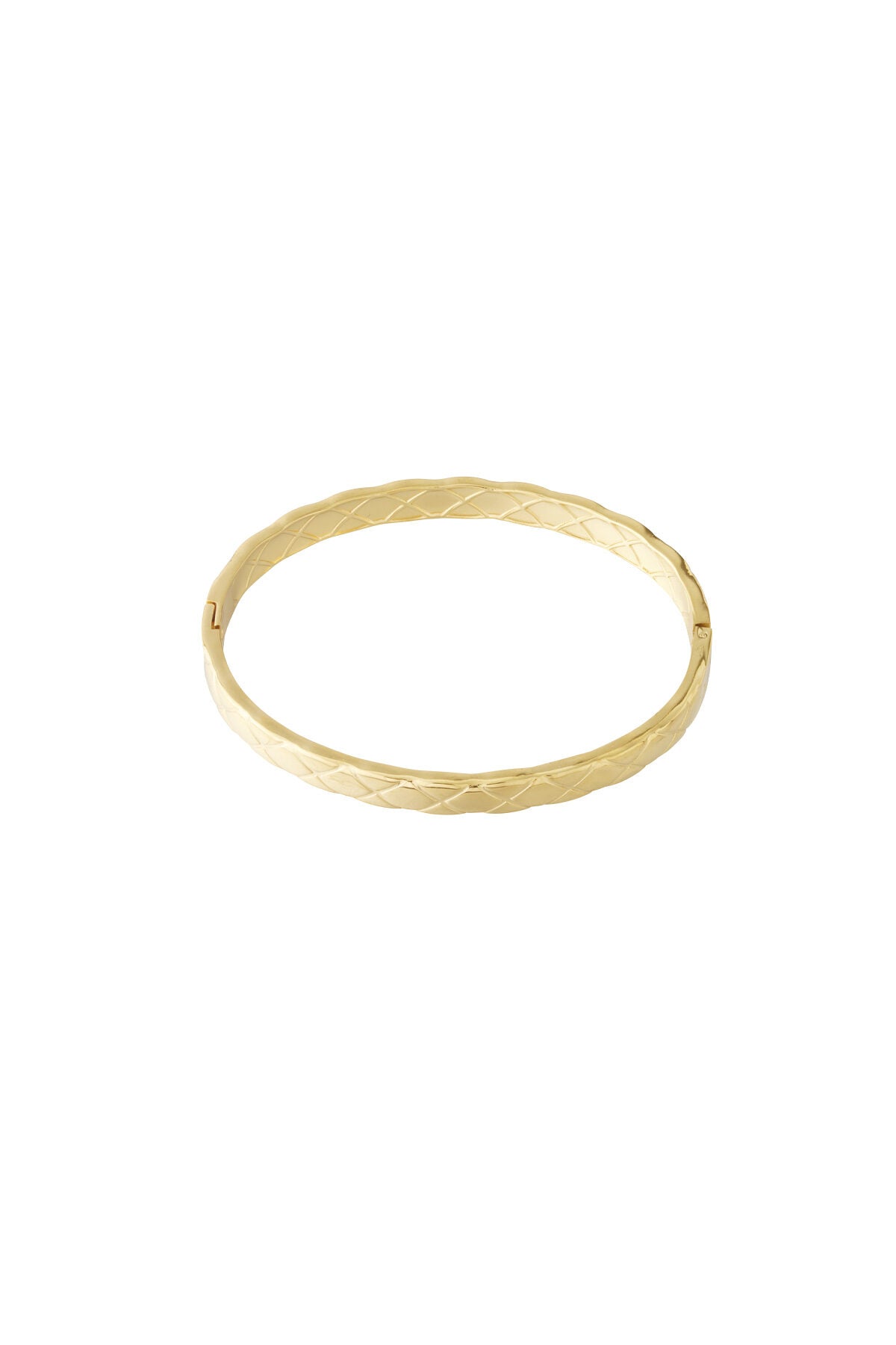 Stylish All-Fit Silver & Gold Bangle for Women