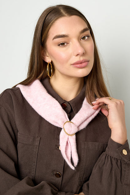 Stylish Gold Silk Scarf Clip for All Occasions