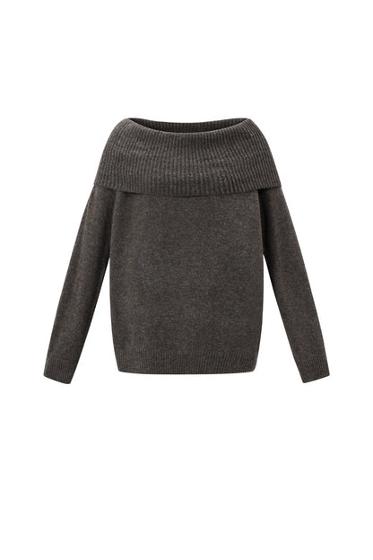 Gimme Elegante Herfst/Winter Gebreide Trui