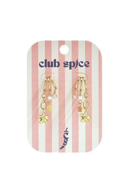 Elegant Sea Shell Drop Earrings in Silver & Gold