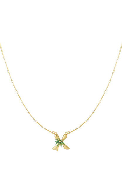 Elegant Letter Pendant Necklace for Spring/Summer