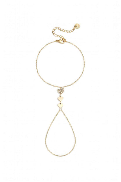 Handchain met harten