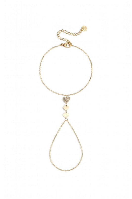 Handchain met harten