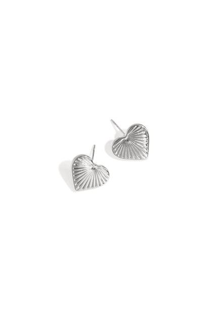 Elegant Mini Heart Stud Earrings for Daily Wear