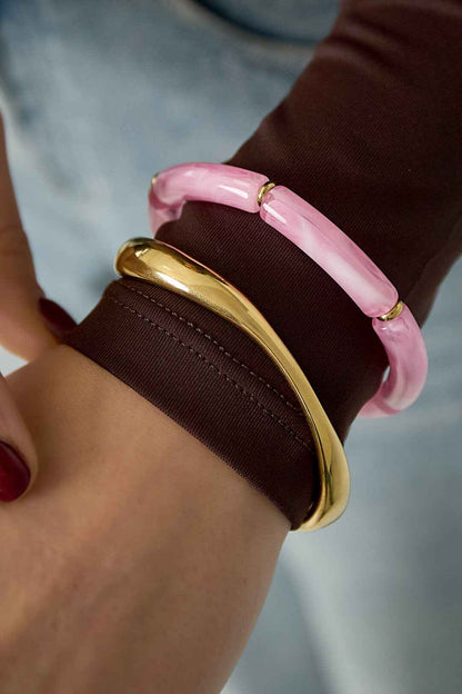 Charming Acrylic Beaded Bracelets for Women