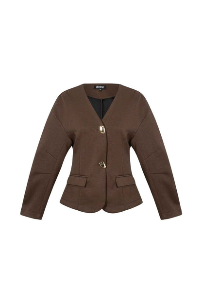 Elegant Women's Woven Suit Set for Fall/Winter