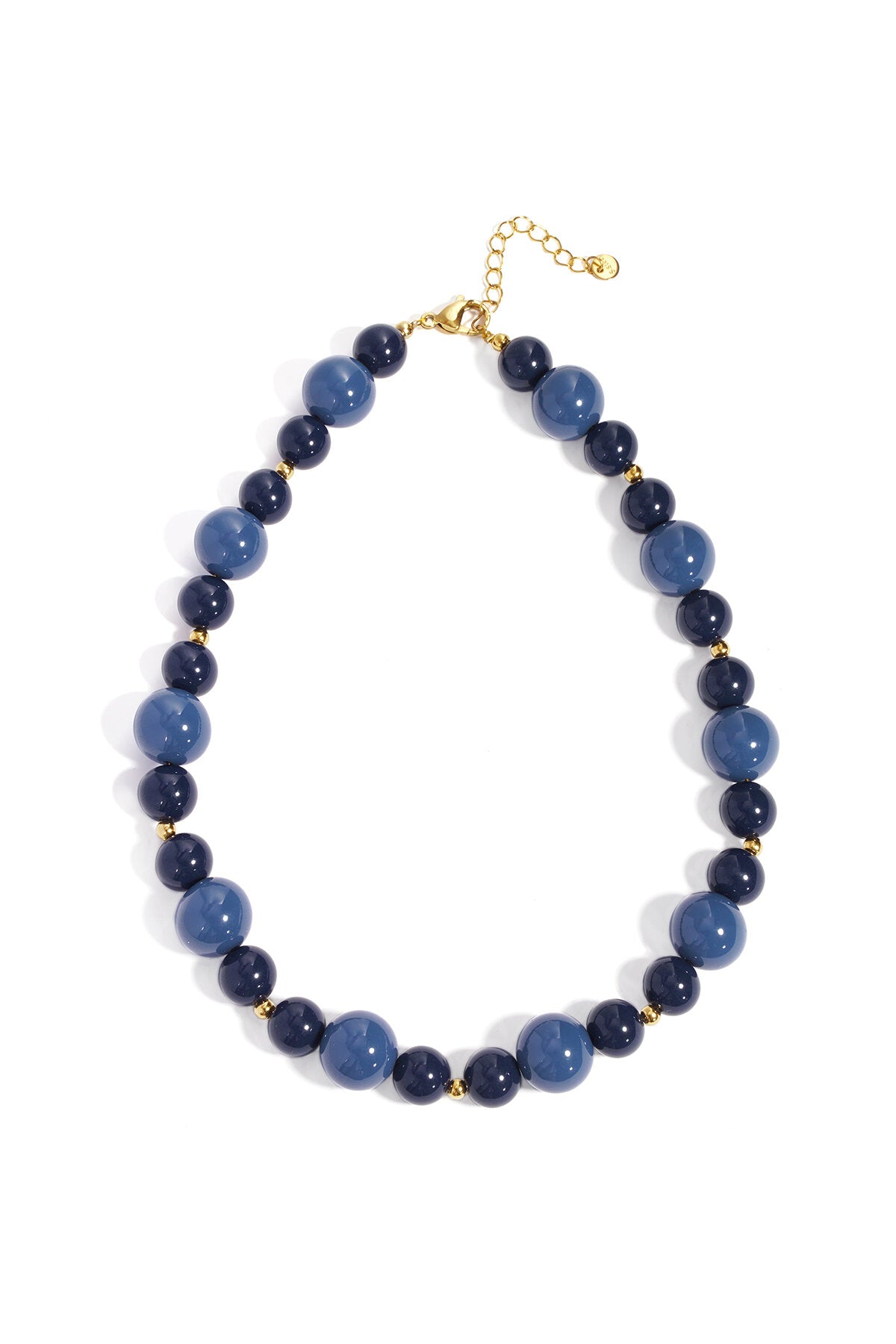 Ketting met kralen verschillende groottes