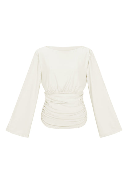 Gimme Lange Mouw Boot Neck Top