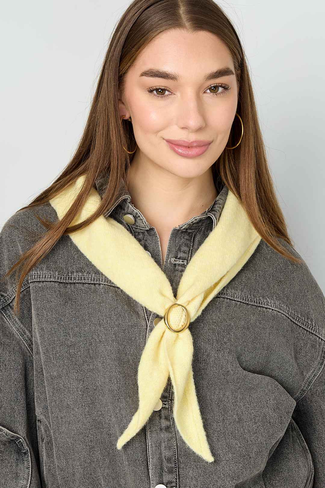 Wintersjaals Effen Kleur Casual Polyester Dagelijkse Accessoires